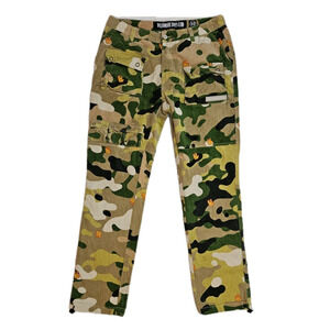 Billionaire Boys Club Hand Camo Corduroy Cargo Pants Men's Size 32 BBC Y2K RARE